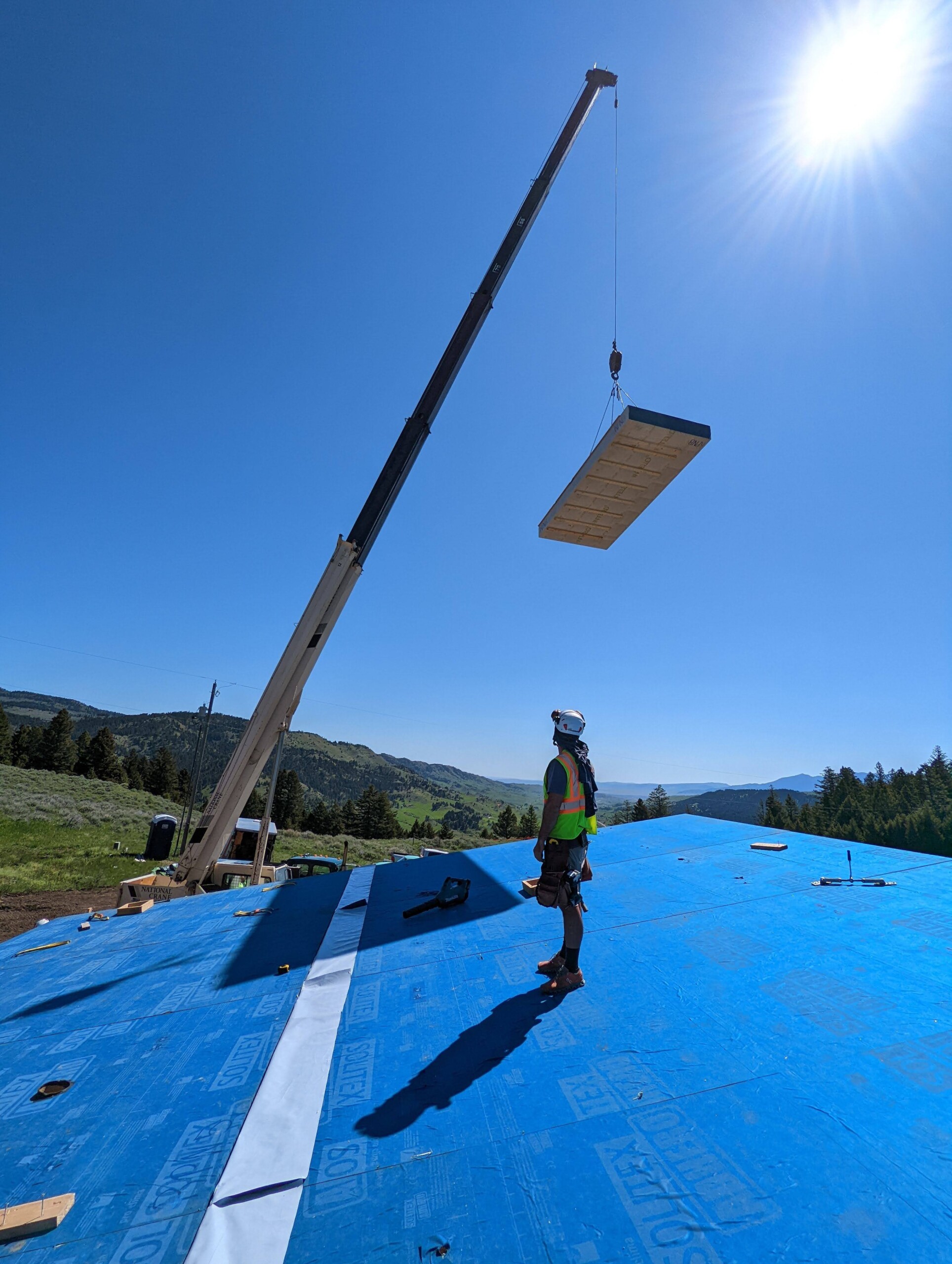 roof panels assembly